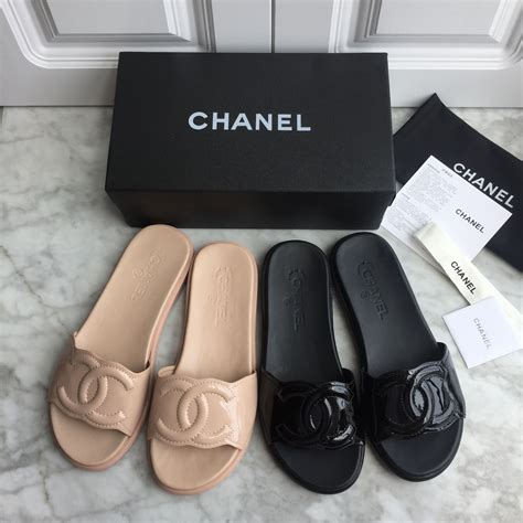 chanel slippers 2019 price|Chanel slippers for women.